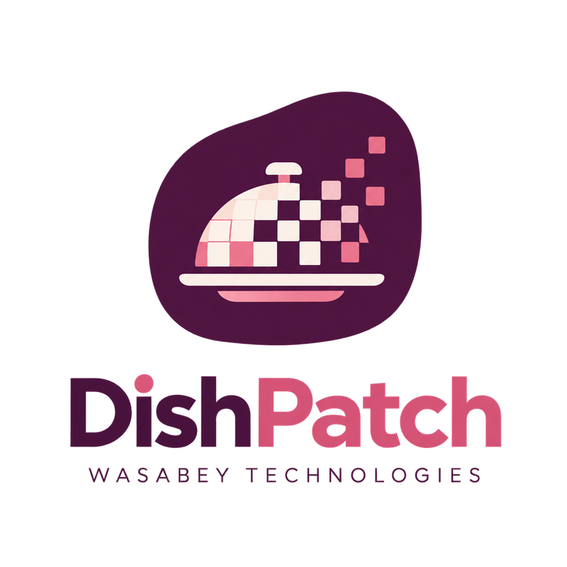 DishPatch logo, Wasabey Technologies